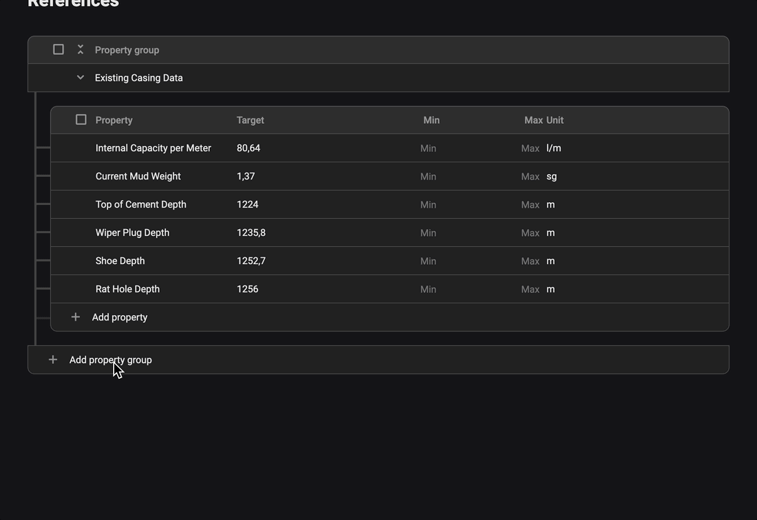 References - how to - Properties examples
